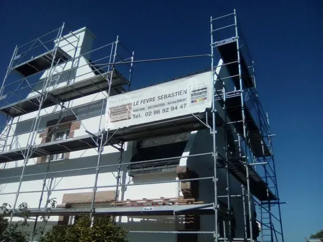 travaux de façade